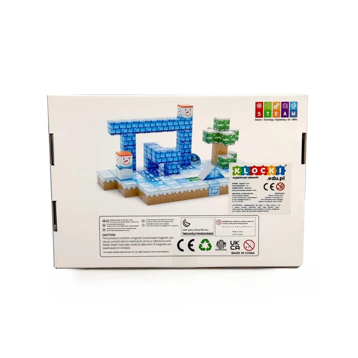 Magnetyczne klocki MagCraft 108 el., od 3 lat