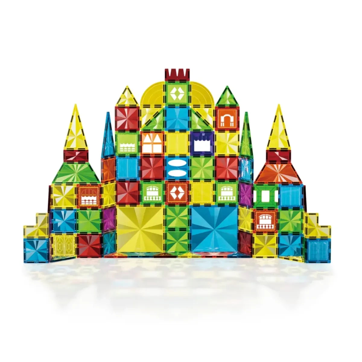 Klocki magnetyczne Magnetic Tiles 115 el., od 3 lat