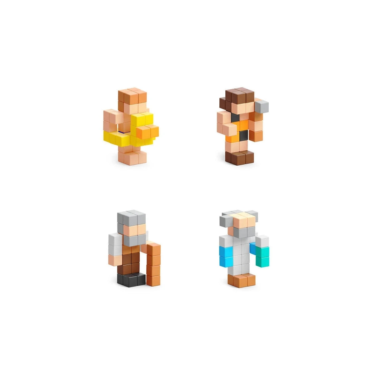 Klocki magnetyczne Mini Figures Surprise Series, od 6 lat