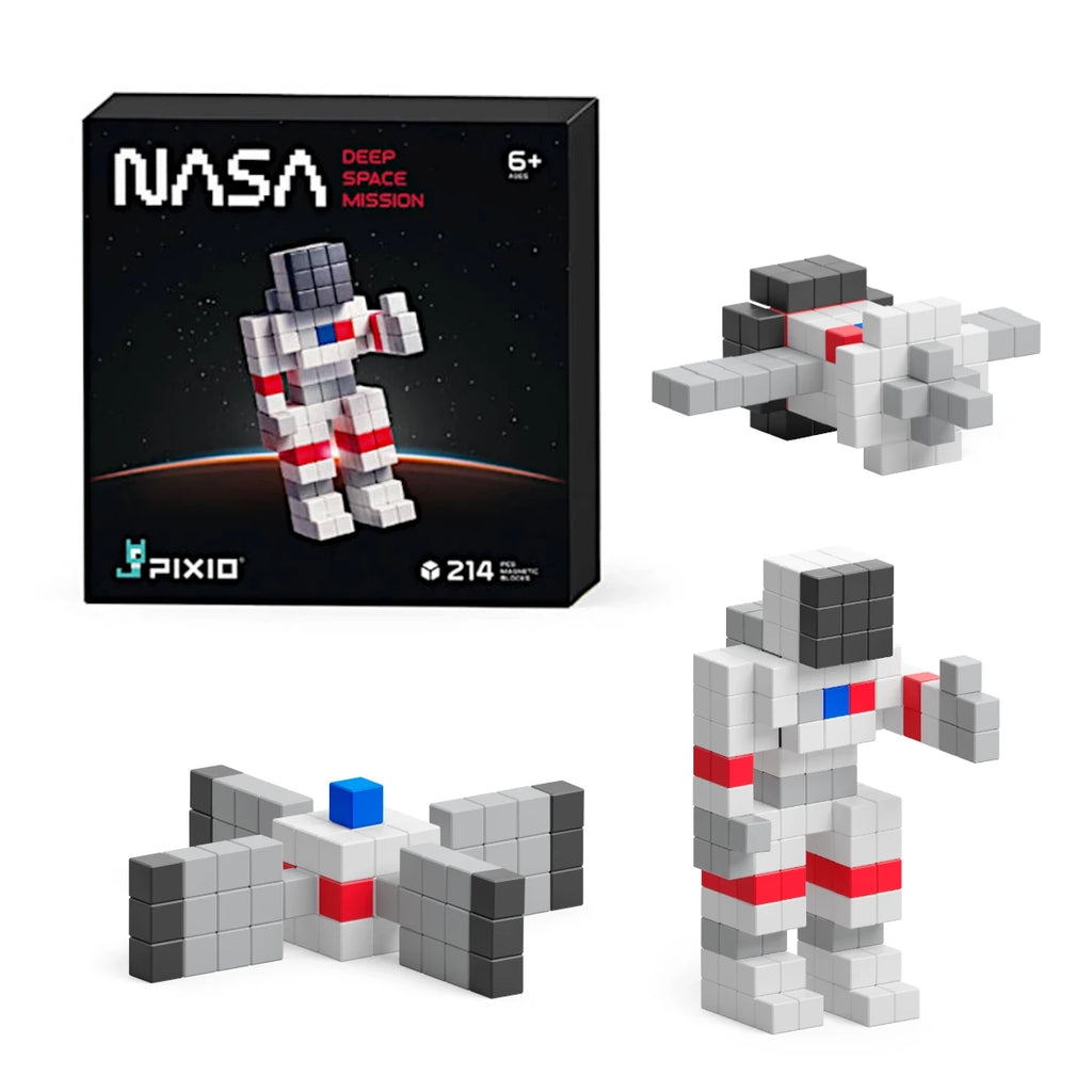 Klocki magnetyczne Nasa Deep Space Mission 214 el., od 6 lat