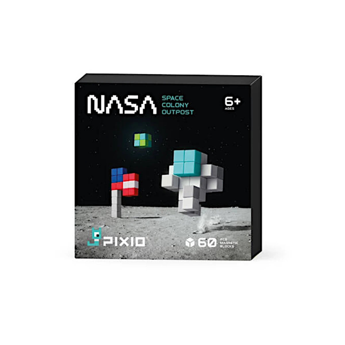 Klocki magnetyczne Nasa Space Colony Outpost 60 el., od 6 lat