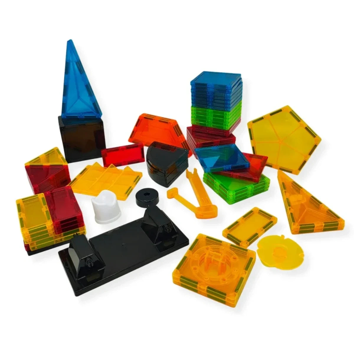 Klocki magnetyczne XL 88 el. Magnetic Tiles Duży, od 3 lat