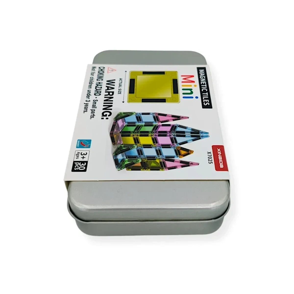 Klocki magnetyczne mini 42 el. transparentne, od 3 lat