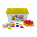 Klocki śnieżynki półprzezroczyste 1050 el., od 3 lat