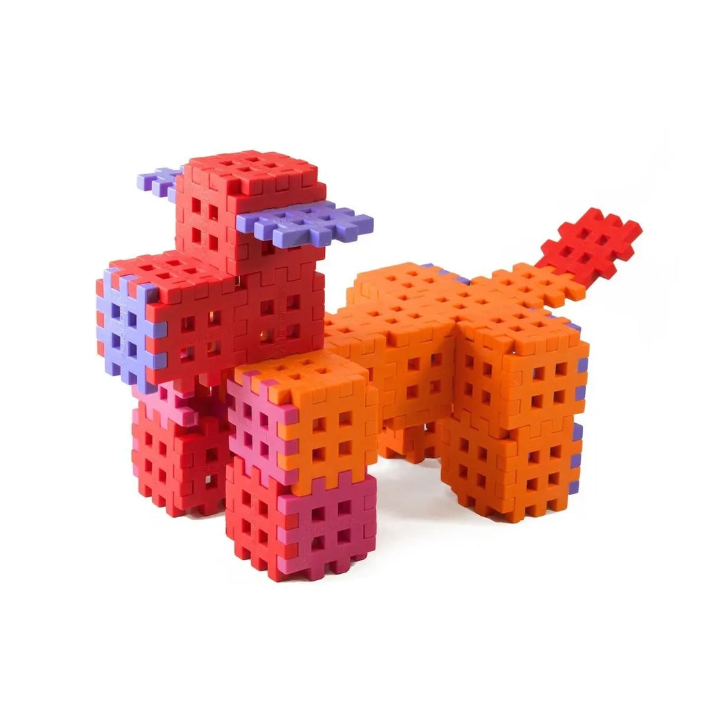 Klocki edukacyjne Mini Waffle 140 el. dla 4-latka, od 4 lat