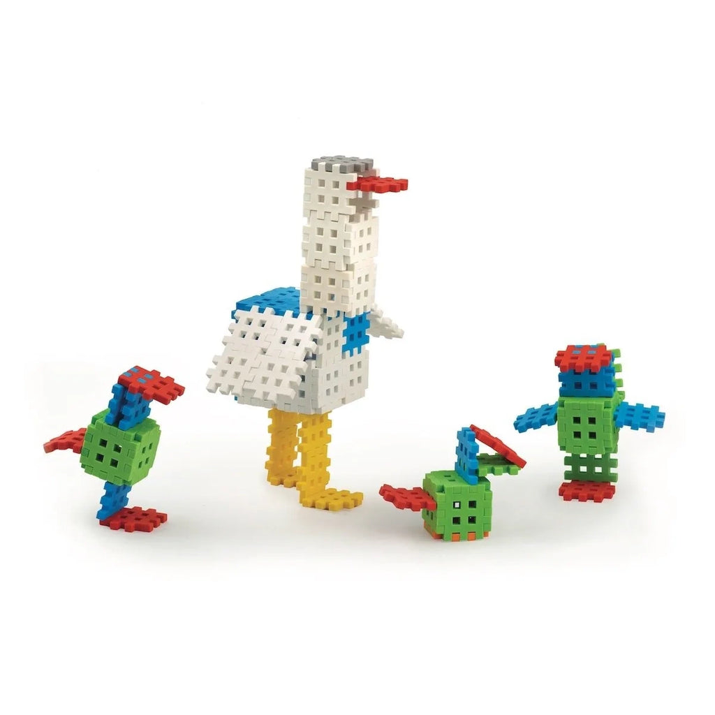 Klocki edukacyjne Mini Waffle Konstruktor 140 el. dla 4-latka, od 4 lat