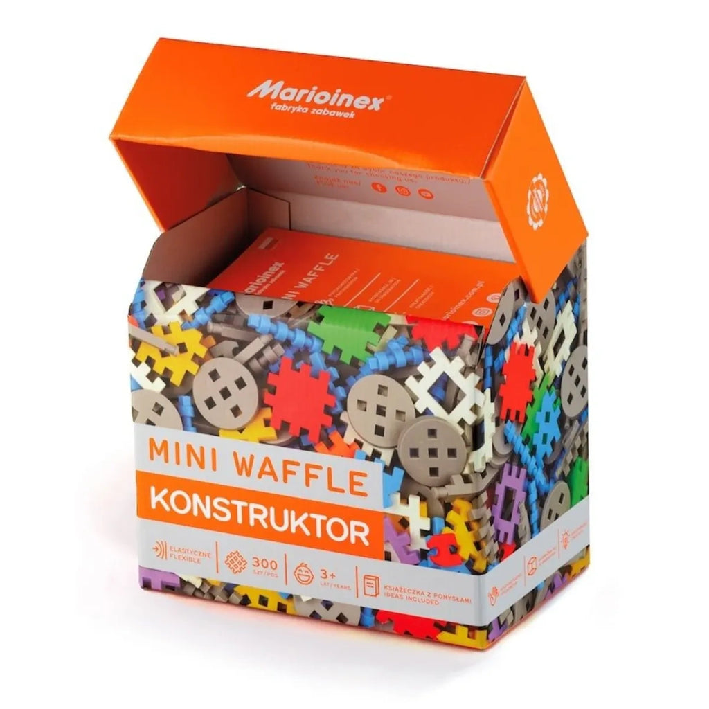 Klocki edukacyjne Mini Waffle Wafle Konstruktor 300 el. dla, od 4 lat