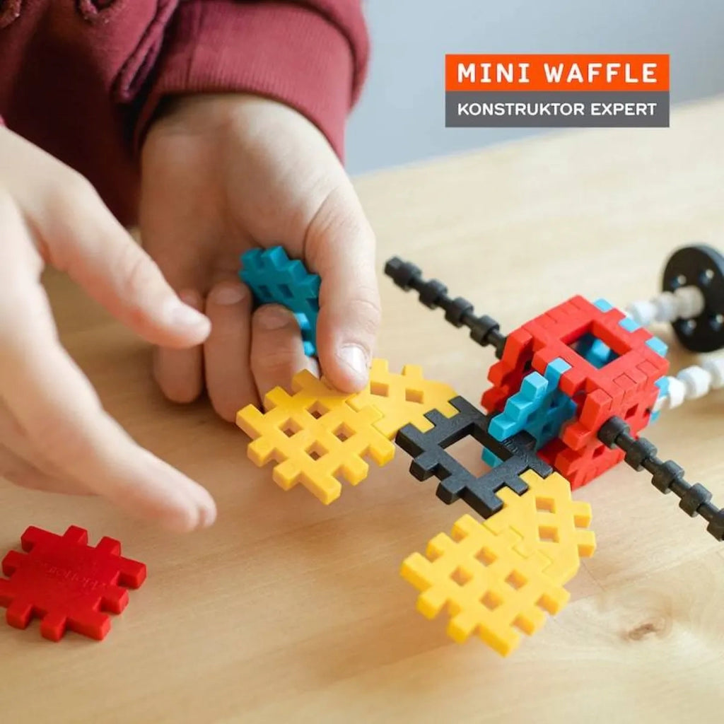 Klocki edukacyjne Mini Waffle Konstruktor Expert 501 el. dla, od 4 lat