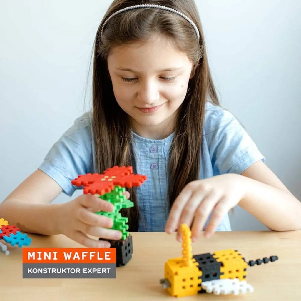 Klocki edukacyjne Mini Waffle Konstruktor Expert 501 el. dla, od 4 lat