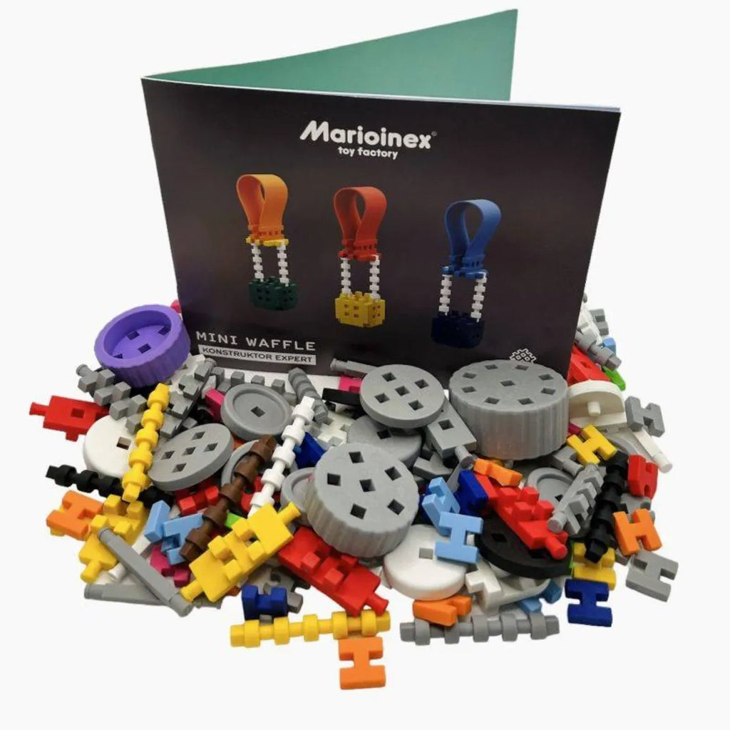 Klocki edukacyjne Mini Waffle Konstruktor Expert 501 el. dla, od 4 lat