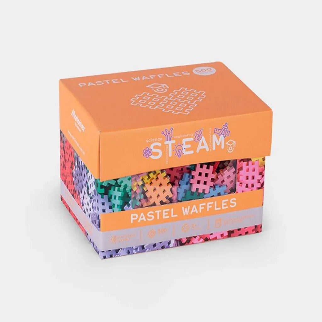 Klocki konstrukcyjne Mini Waffle Pastel 500 el. dla 4-latka, od 4 lat