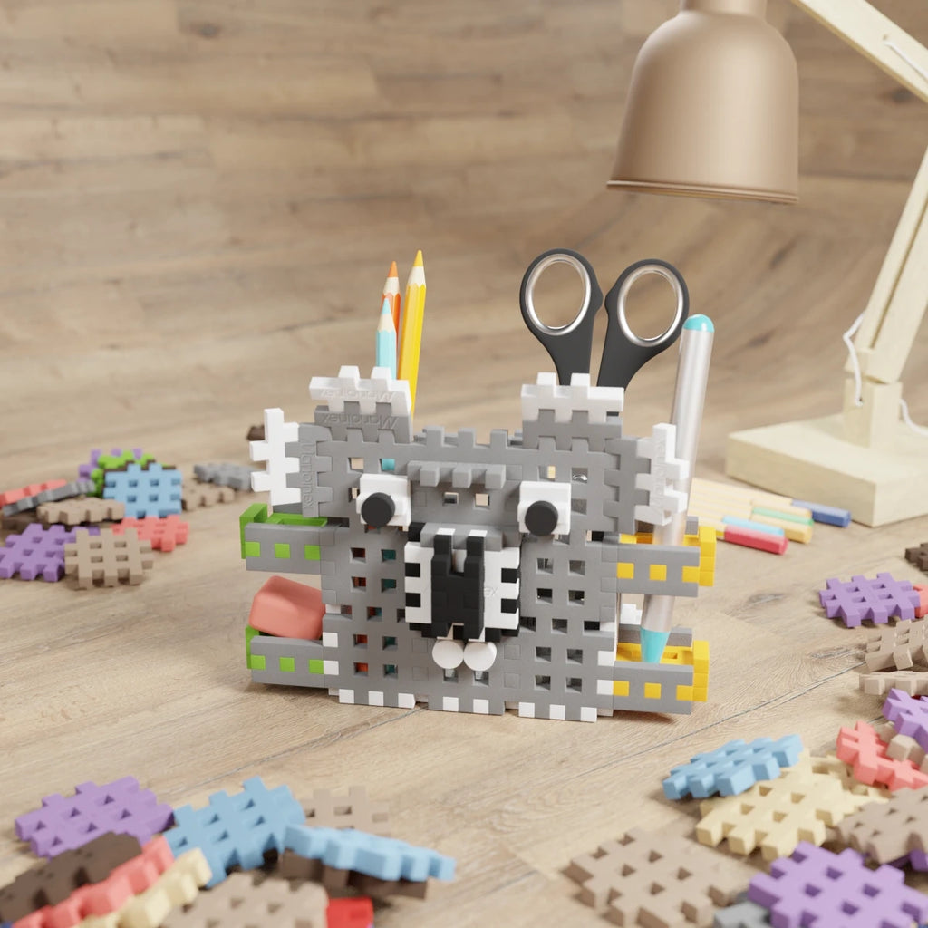 Mini Waffle Przybornik Koala 70 el. Organizer z klocków, od 3 lat