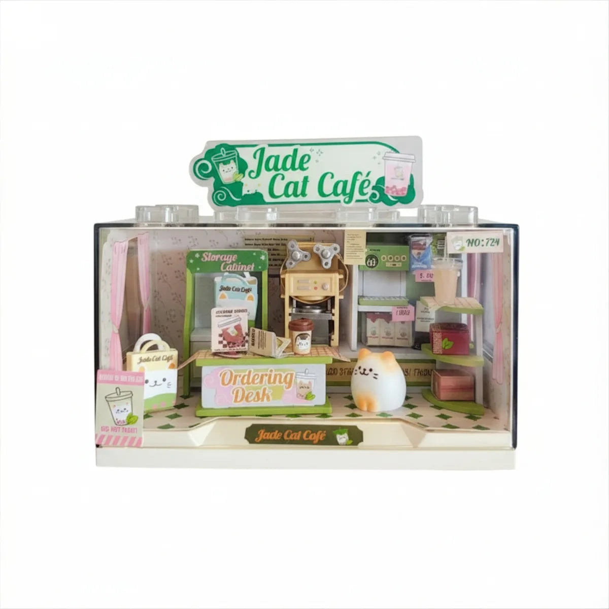 Kocia kawiarnia miniatura sklepu DIY Mini World, od 6 lat
