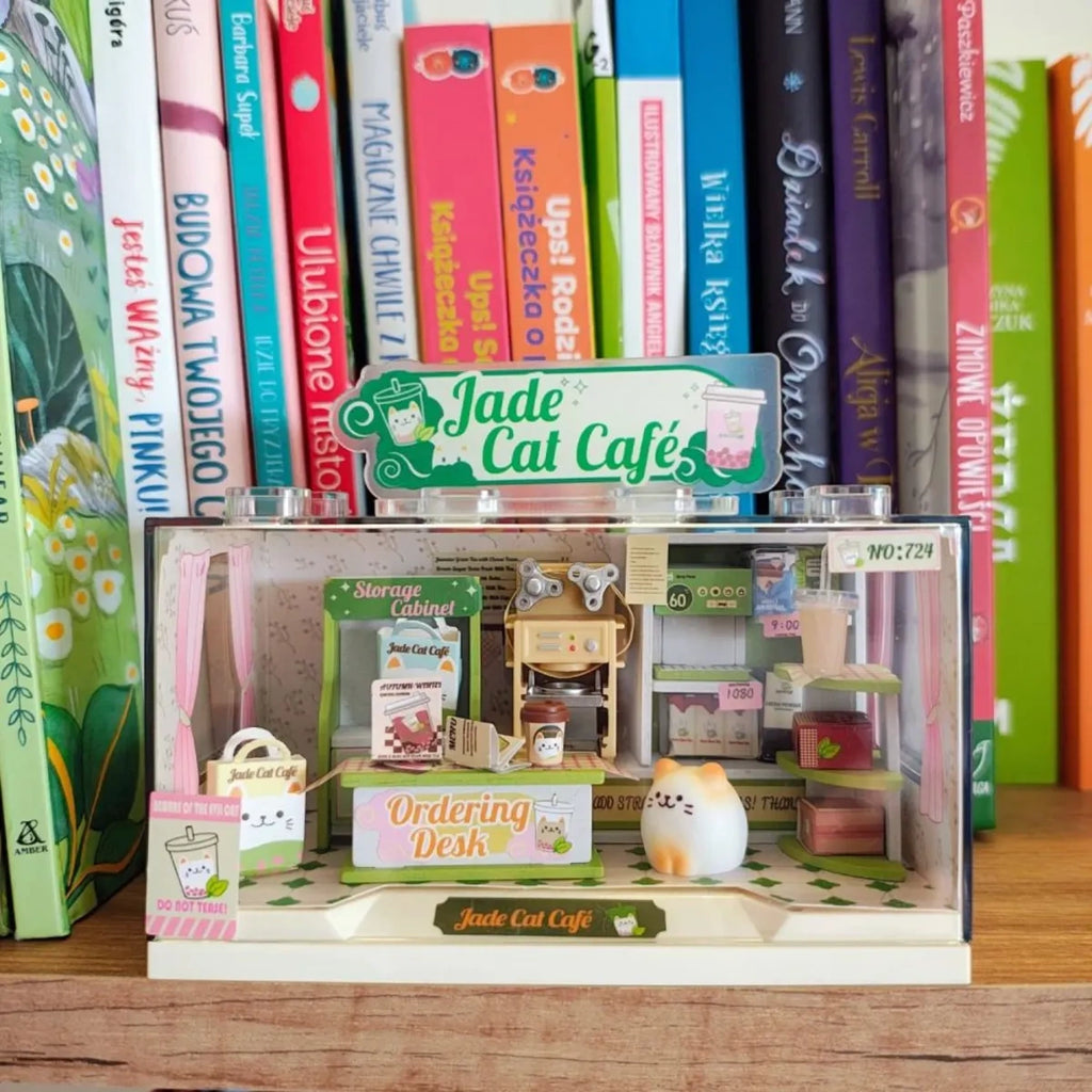 Kocia kawiarnia miniatura sklepu DIY Mini World, od 6 lat