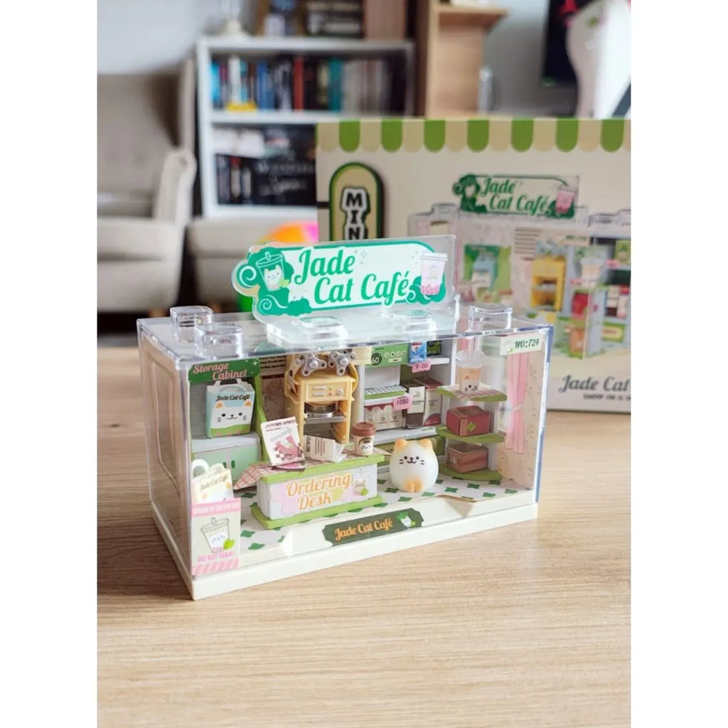 Kocia kawiarnia miniatura sklepu DIY Mini World, od 6 lat