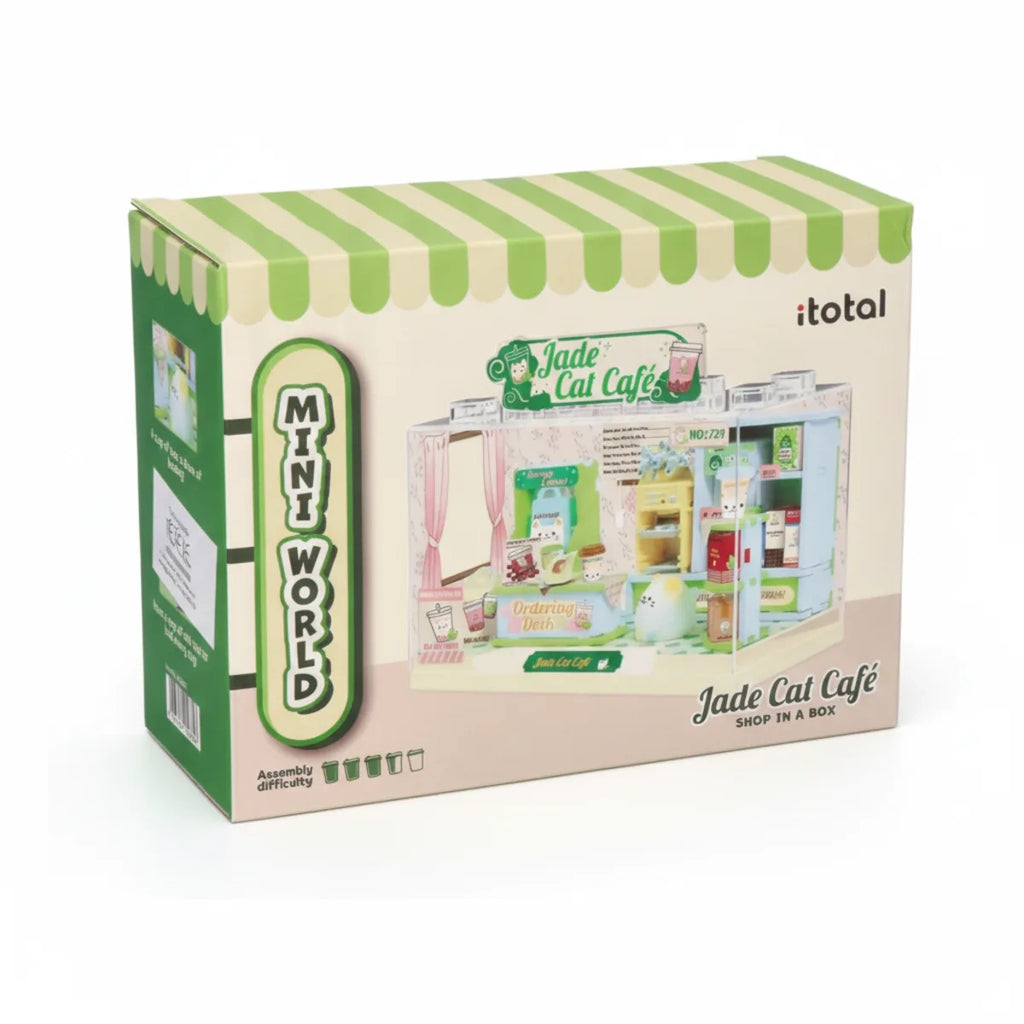 Kocia kawiarnia miniatura sklepu DIY Mini World, od 6 lat