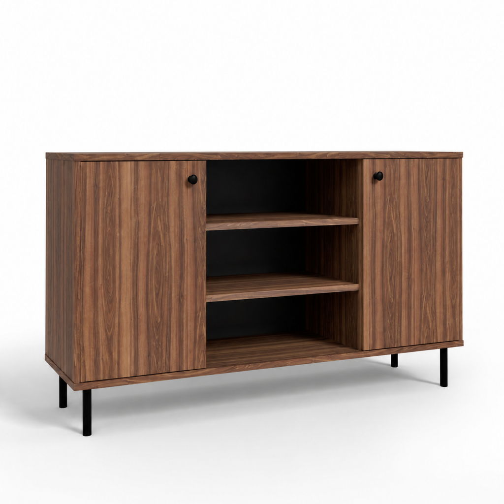 Komoda dwudrzwiowa Venus 73×137 cm – kolor Orzech