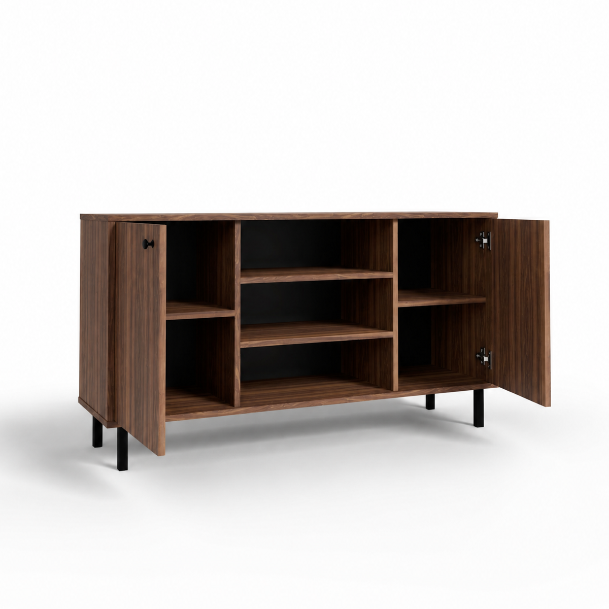 Komoda dwudrzwiowa Venus 73×137 cm – kolor Orzech