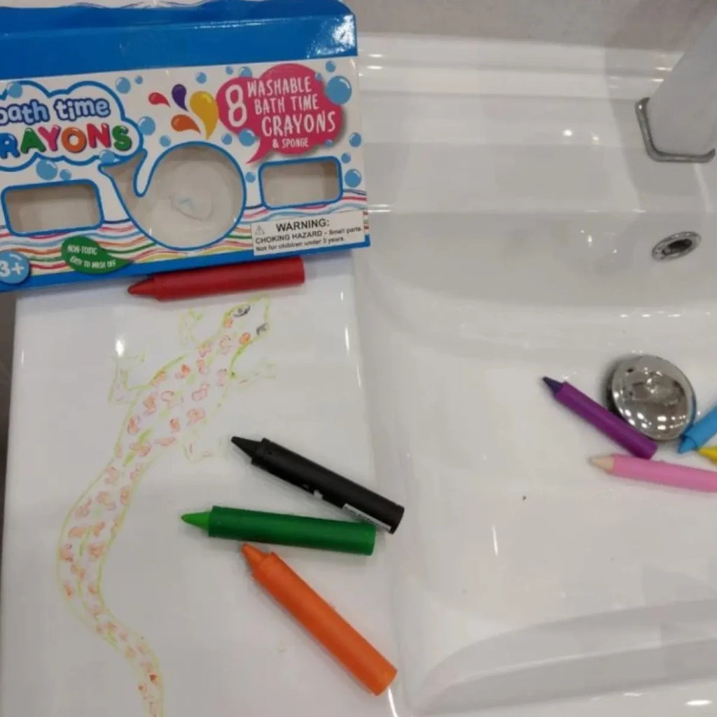 Kredki do kąpieli 8 pcs, od 3 lat