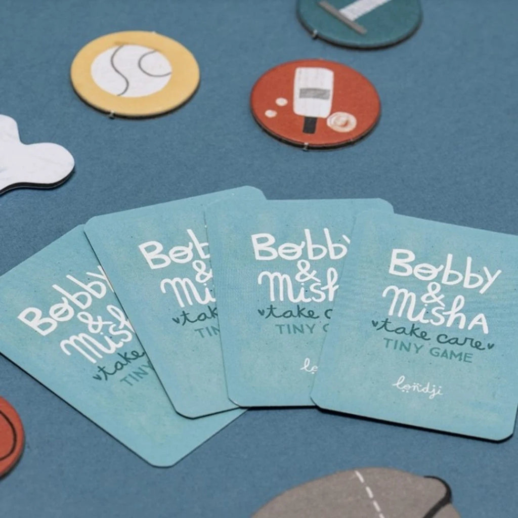Bobby i Misha Mini gra pamięciowa dla dzieci, od 4 lat