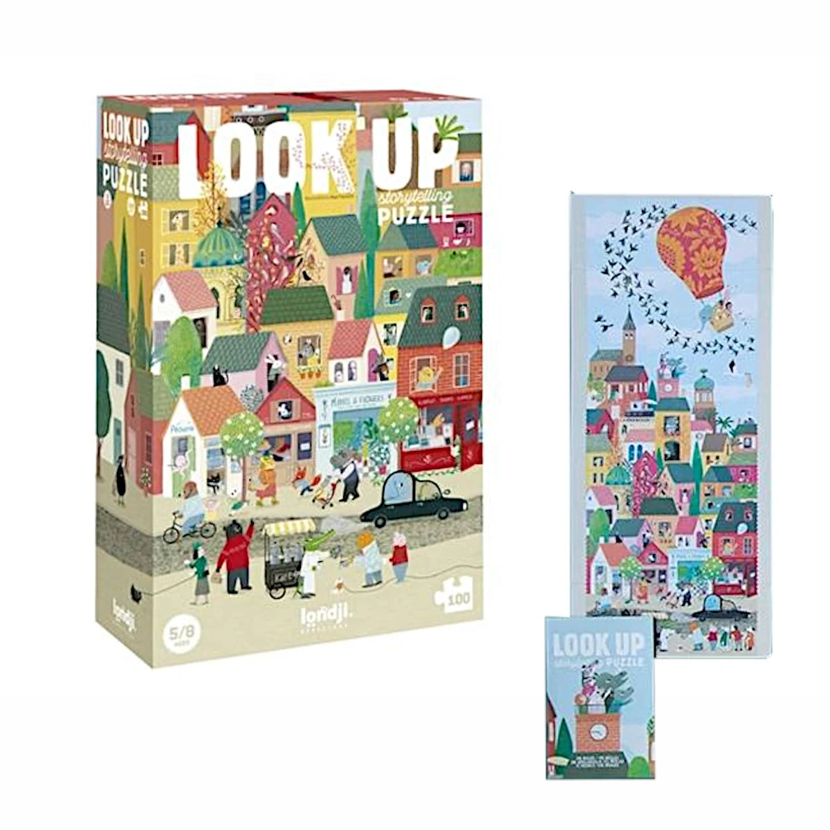 Look Up! Observation Puzzle 100 pcs with Game, od 5 lat
