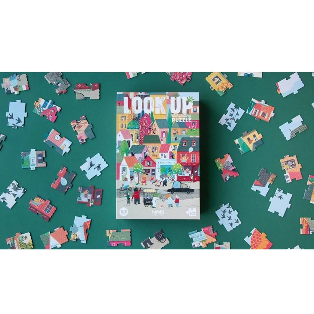 Look Up! Observation Puzzle 100 pcs with Game, od 5 lat