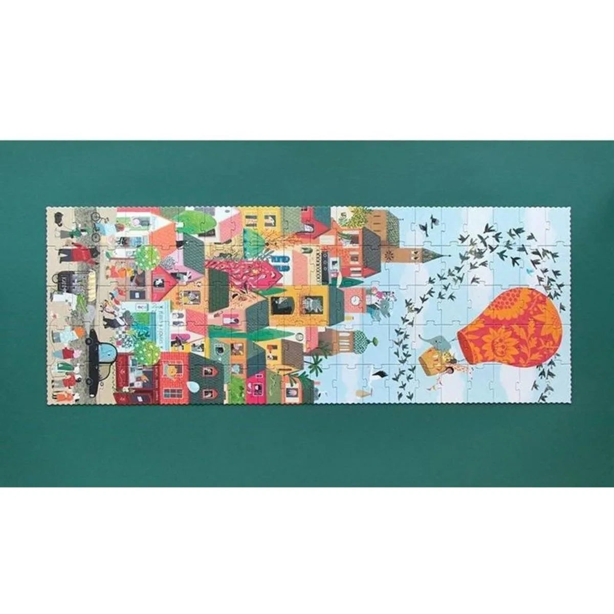 Look Up! Observation Puzzle 100 pcs with Game, od 5 lat