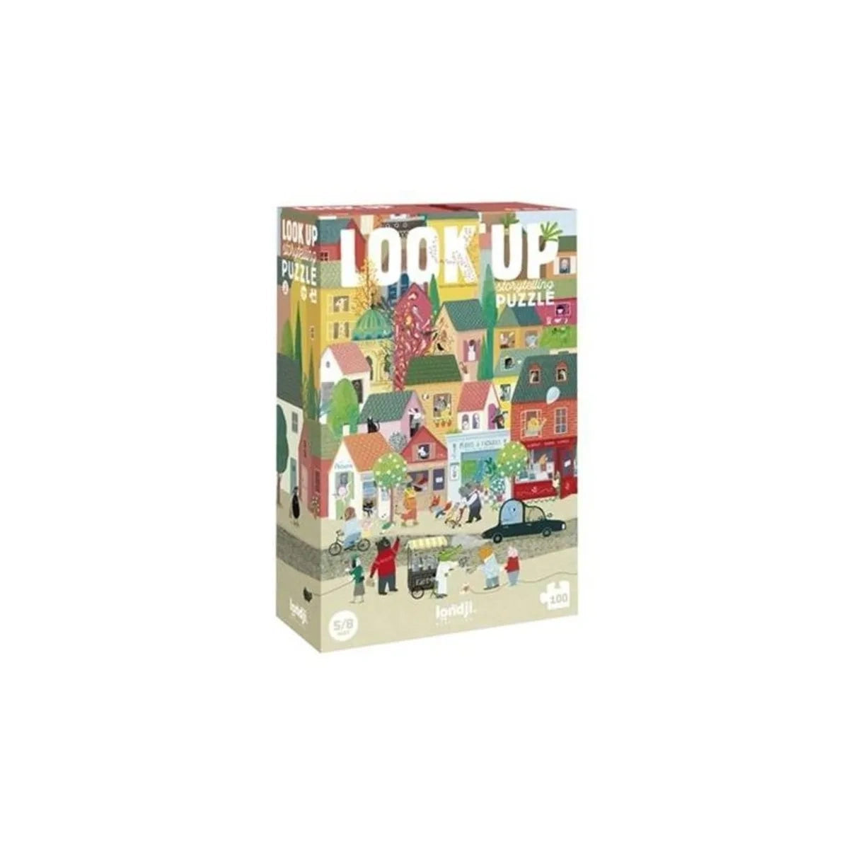 Look Up! Observation Puzzle 100 pcs with Game, od 5 lat