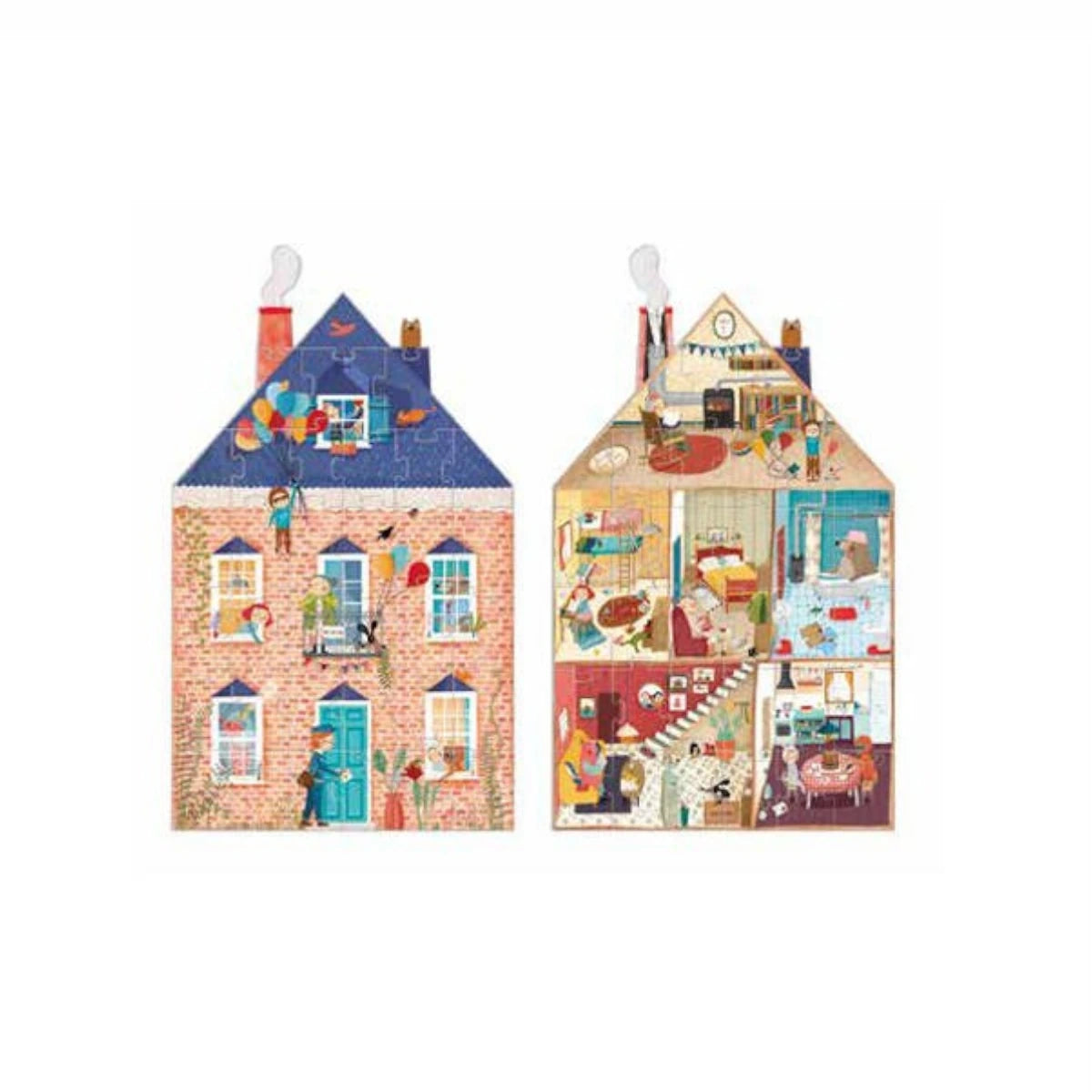 Welcome to My Home Dwustronne puzzle 36 el., od 3 lat