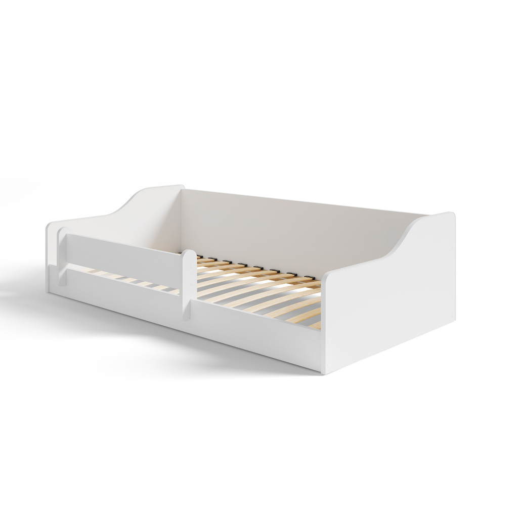 Łóżeczko podłogowe Montessori 160×80 cm bez materaca Biały Eryk