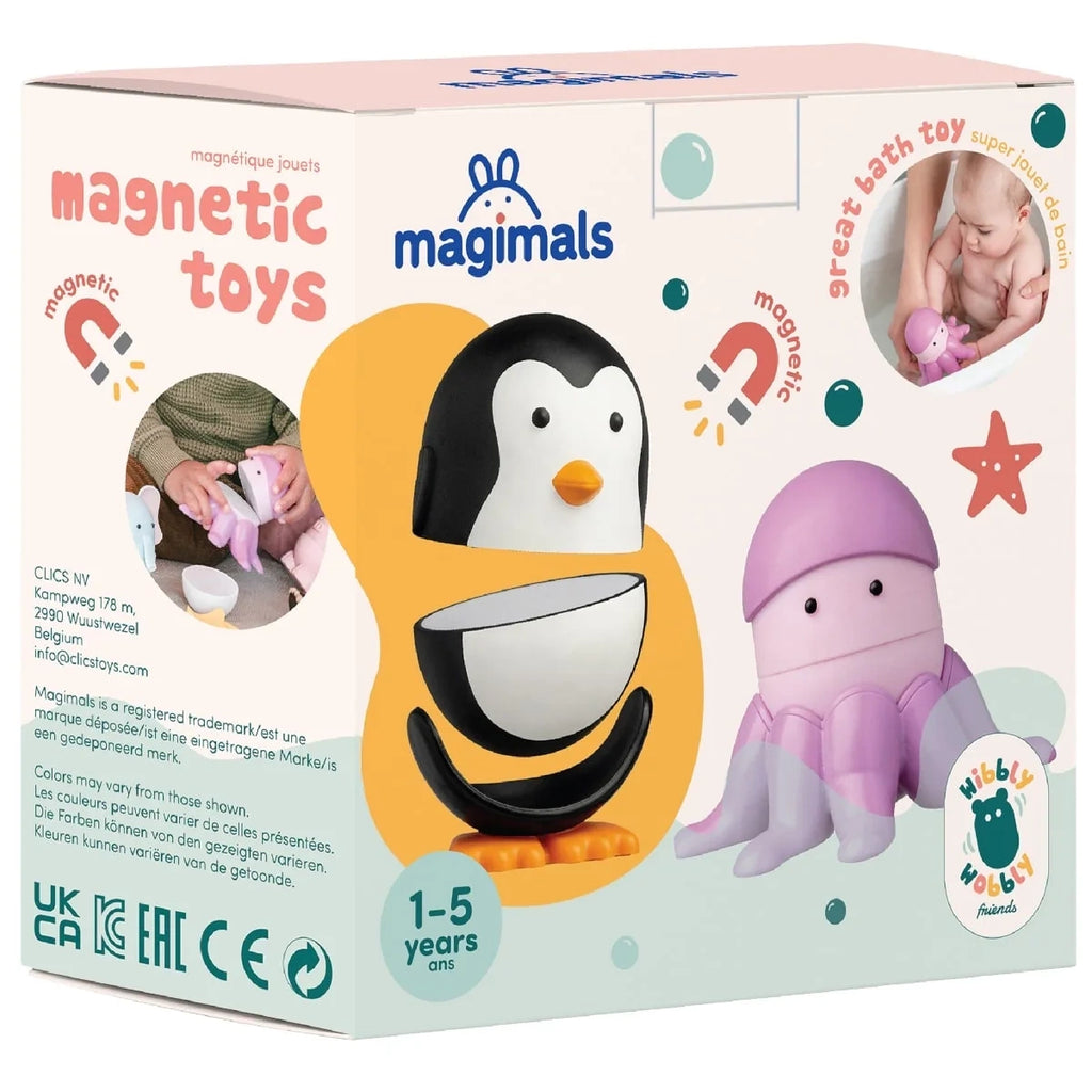 Zabawka magnetyczna Magimals Sealife morskie zwierzątka, od 1 roku