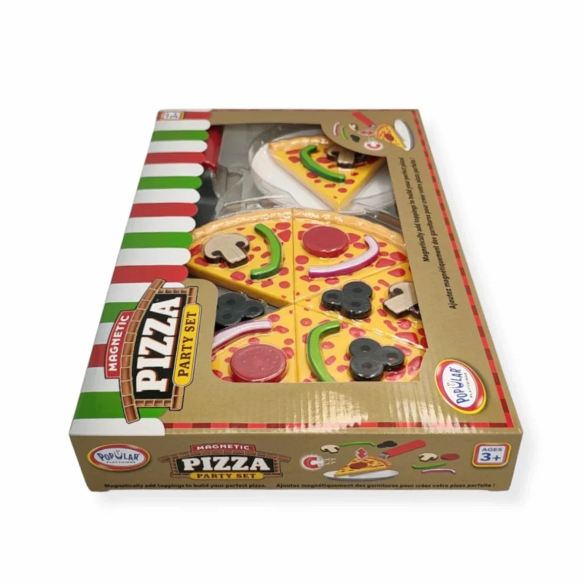 Magnetyczna pizza do zabawy, od 3 lat
