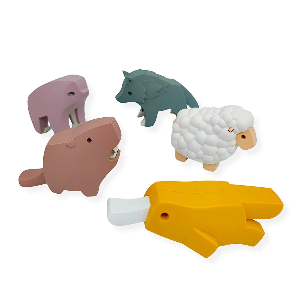 Magnetyczne figurki 3D zwierząt leśnych, od 3 lat