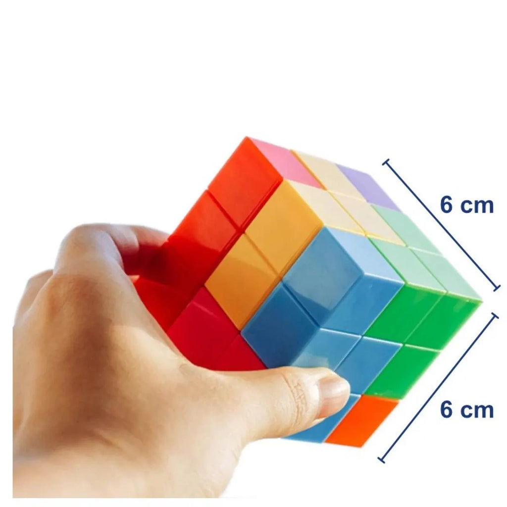 Magnetyczne kostki Magic Magnetic Cubes 56 el., od 3 lat
