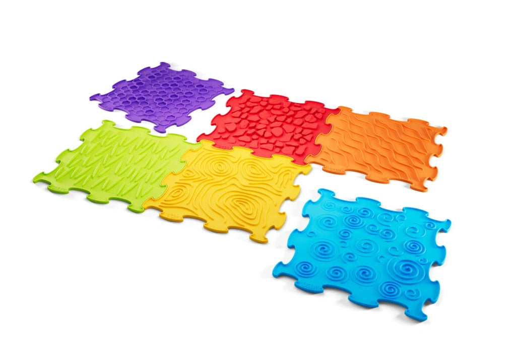 Maty sensoryczne BiBi Sensory Mats 12 el. od 6 miesięcy, od 6 mies.