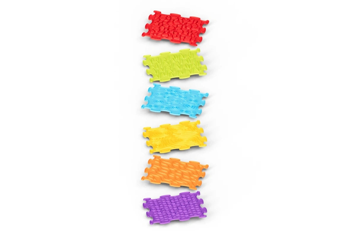 Maty sensoryczne BiBi Sensory Mats 12 el. od 6 miesięcy, od 6 mies.