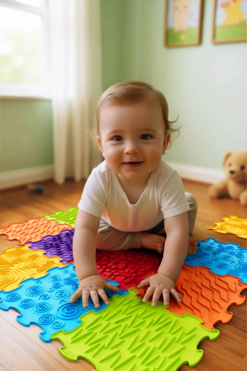 Maty sensoryczne Soft BiBi 6 el. BiBio od 6 miesięcy, od 6 mies.