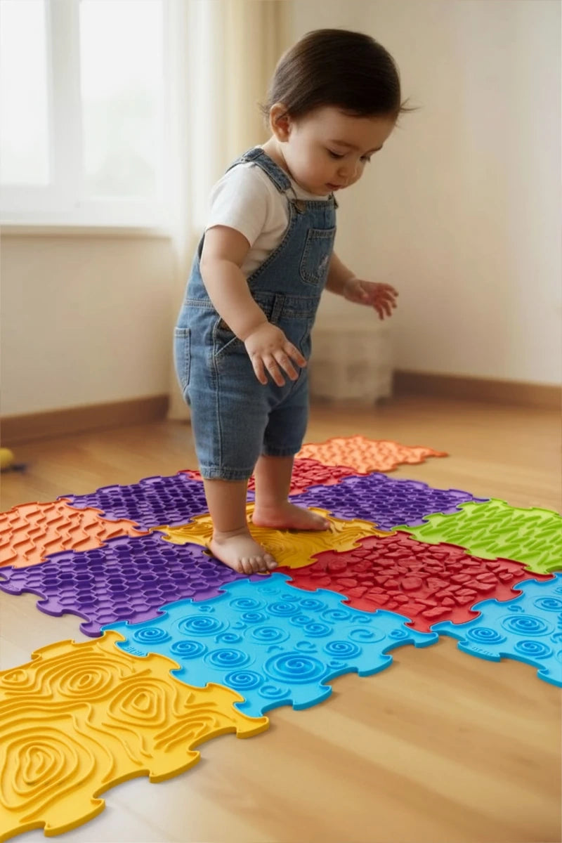 Maty sensoryczne Soft BiBi 6 el. BiBio od 6 miesięcy, od 6 mies.