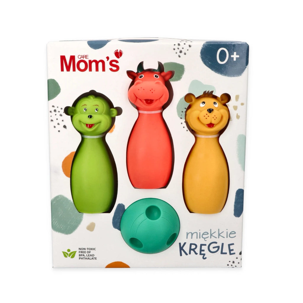 Miękkie kręgle sensoryczne pastelowe, od 1 roku