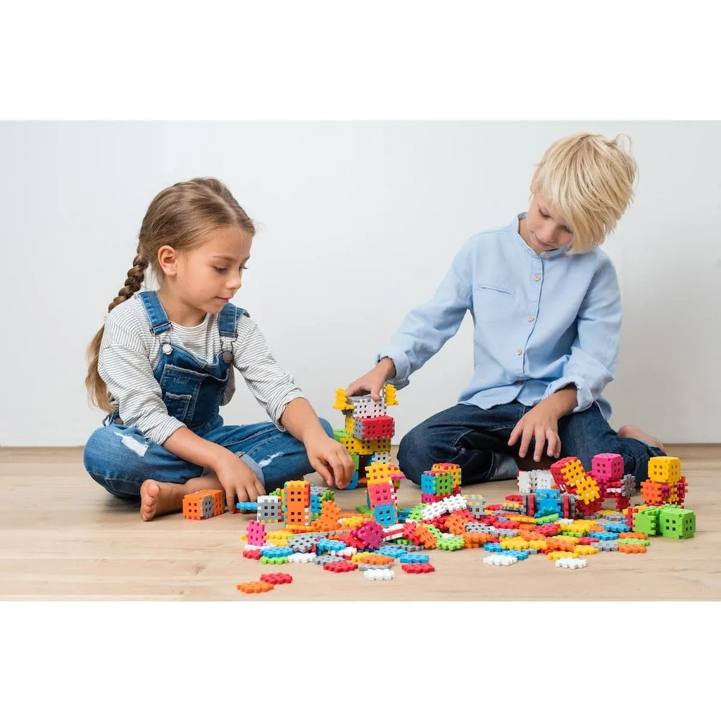 Klocki edukacyjne Mini Waffle EDU 500 el. dla 4-latka, od 4 lat