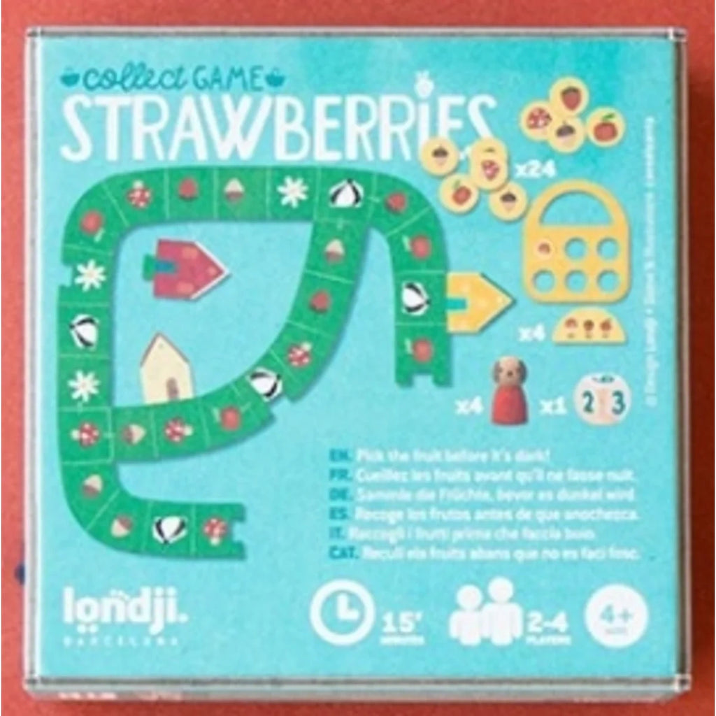 Mini gra strategiczna Strawberries dla dzieci, od 4 lat