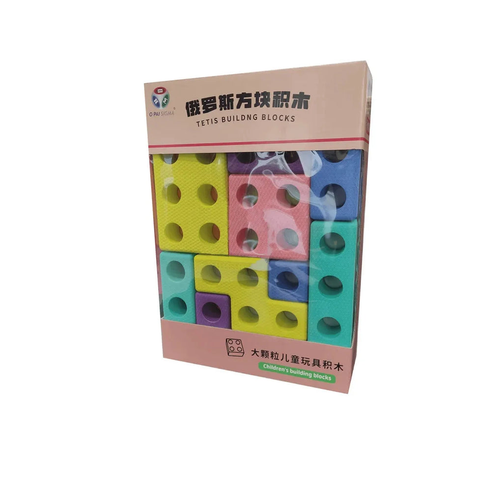 Piankowe klocki Tetris 45 el., od 3 lat