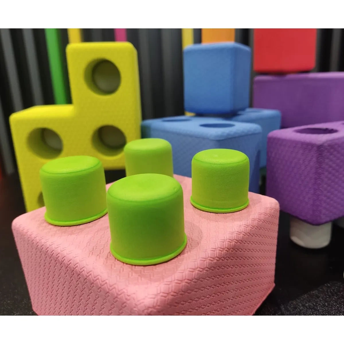 Piankowe klocki Tetris 45 el., od 3 lat