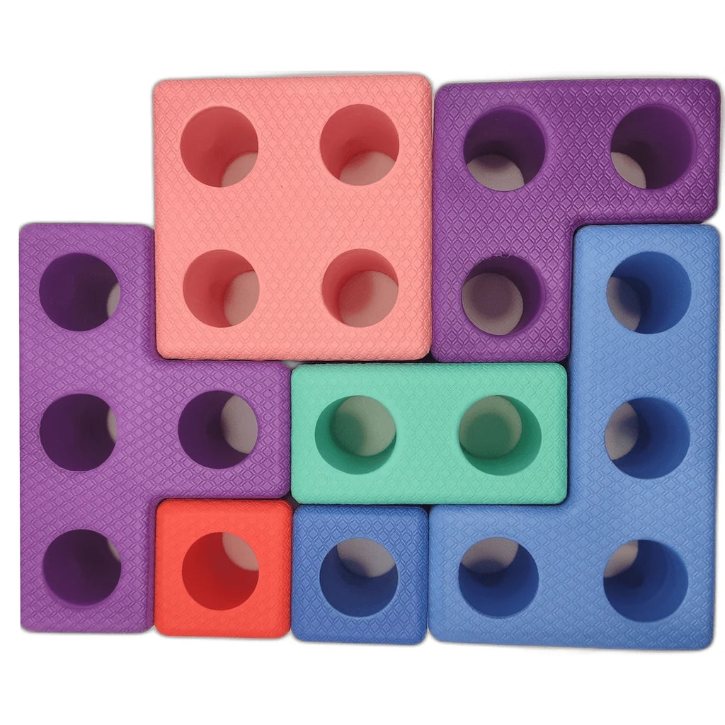 Piankowe klocki Tetris 45 el., od 3 lat