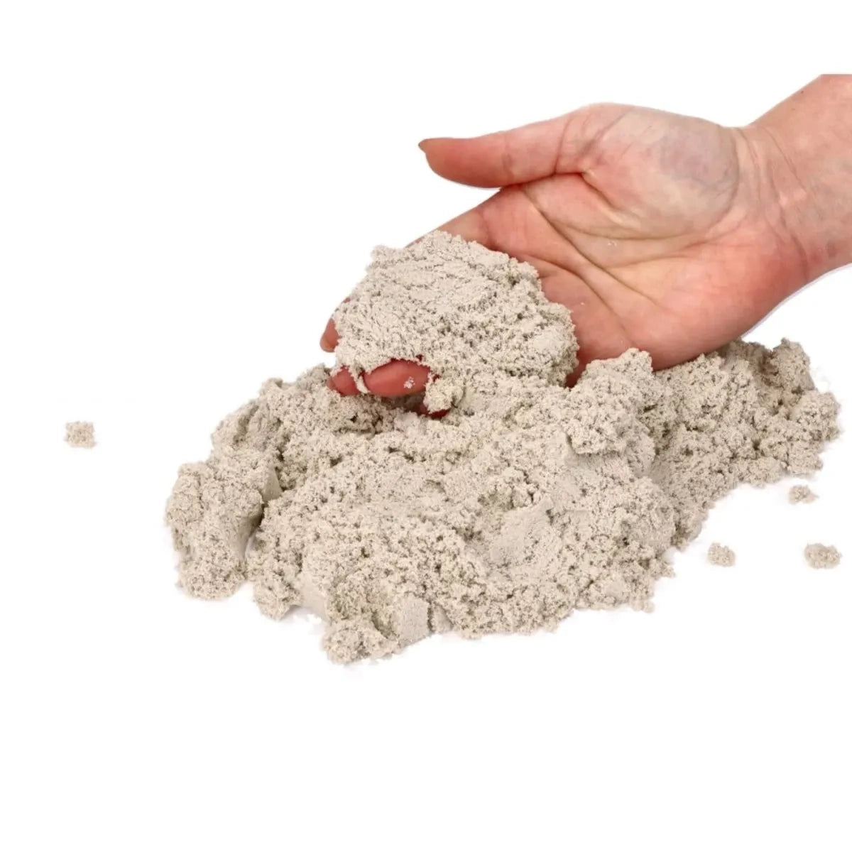 Piasek kinetyczny NaturSand 3 kg z foremkami i piaskownicą, od 3 lat
