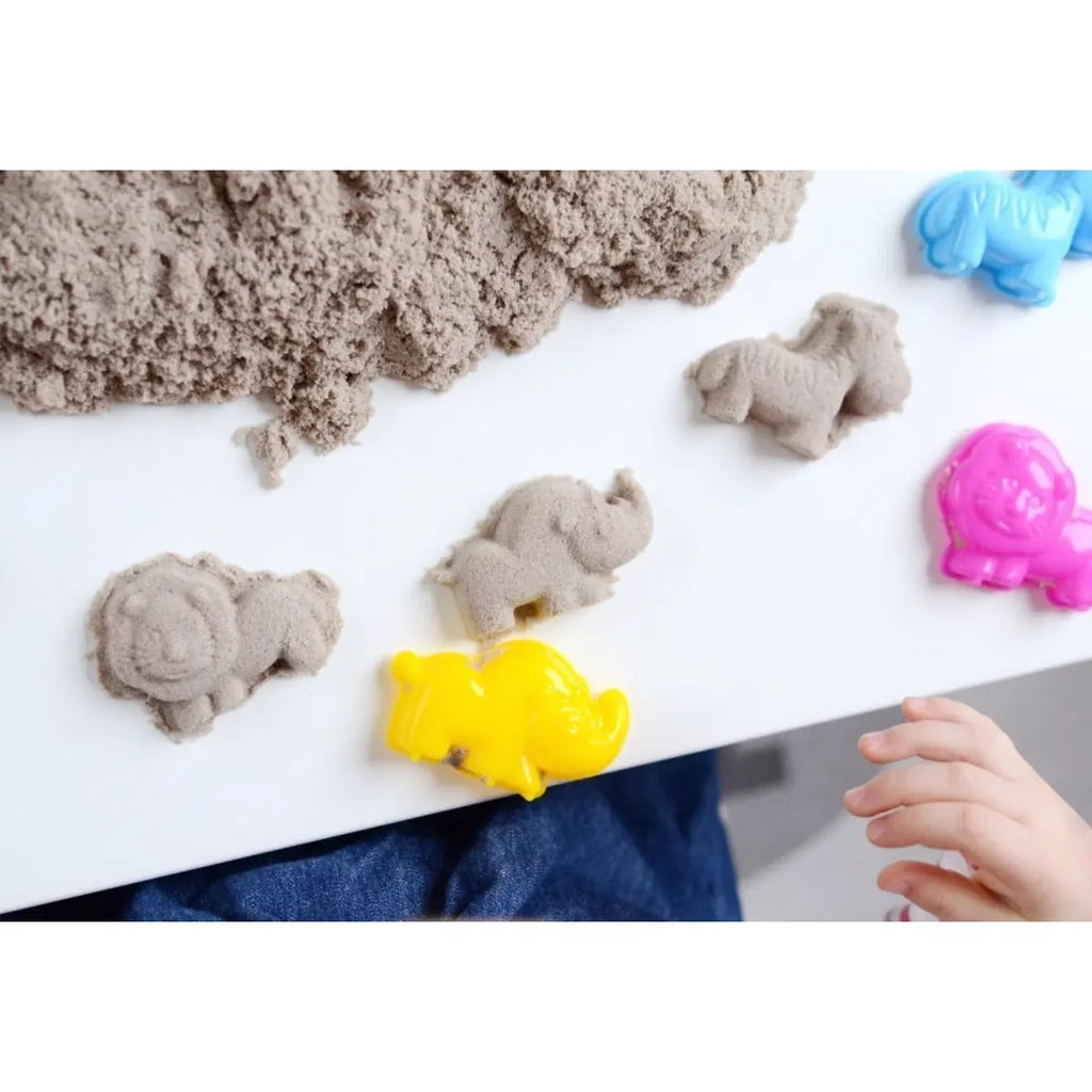 Piasek kinetyczny NaturSand 1 kg sensoryczny, od 3 lat