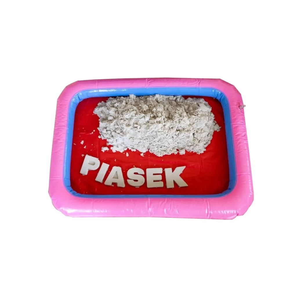 Piasek kinetyczny NaturSand 5 kg z piaskownicą, od 3 lat