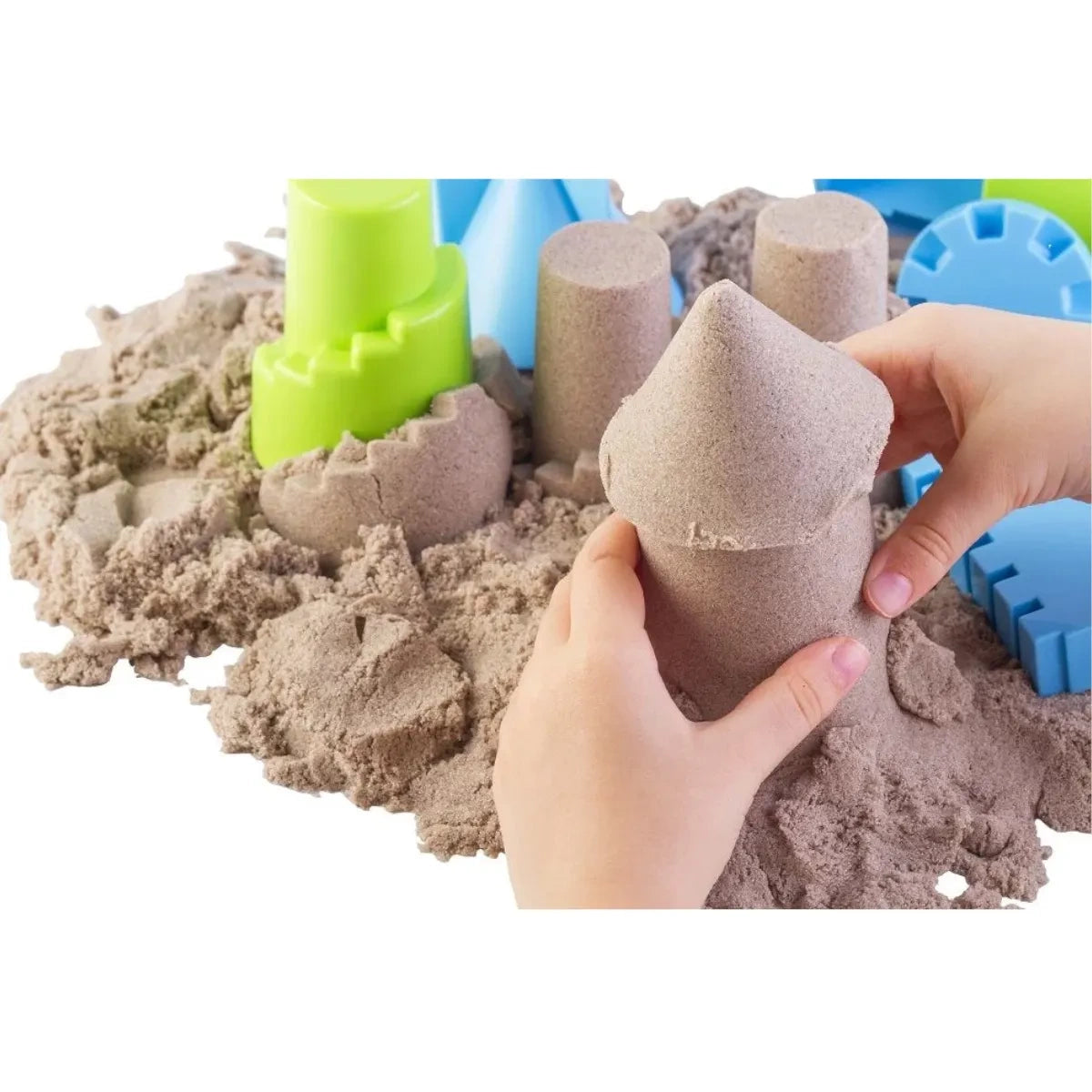 Piasek kinetyczny NaturSand 5 kg z piaskownicą, od 3 lat