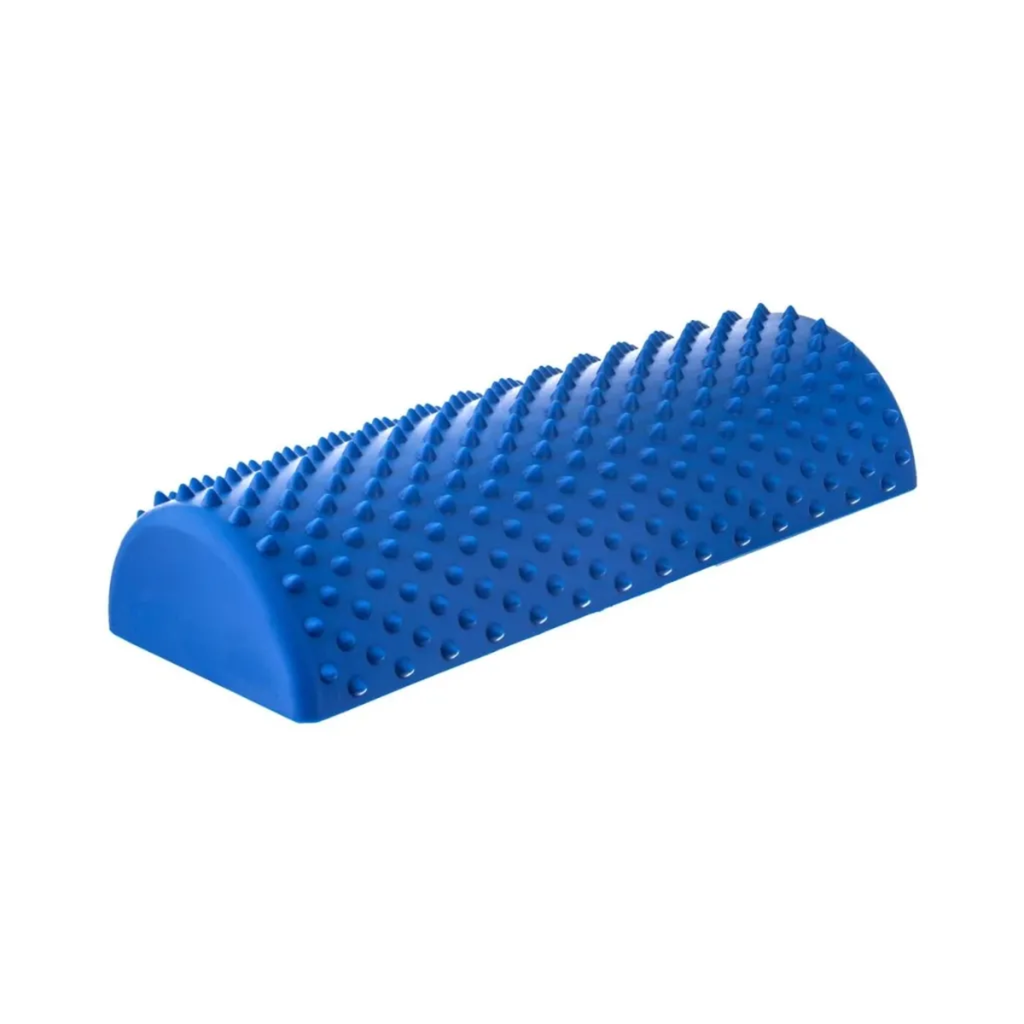 Półwałek sensoryczny z kolcami niebieski 30 cm, od 3 lat