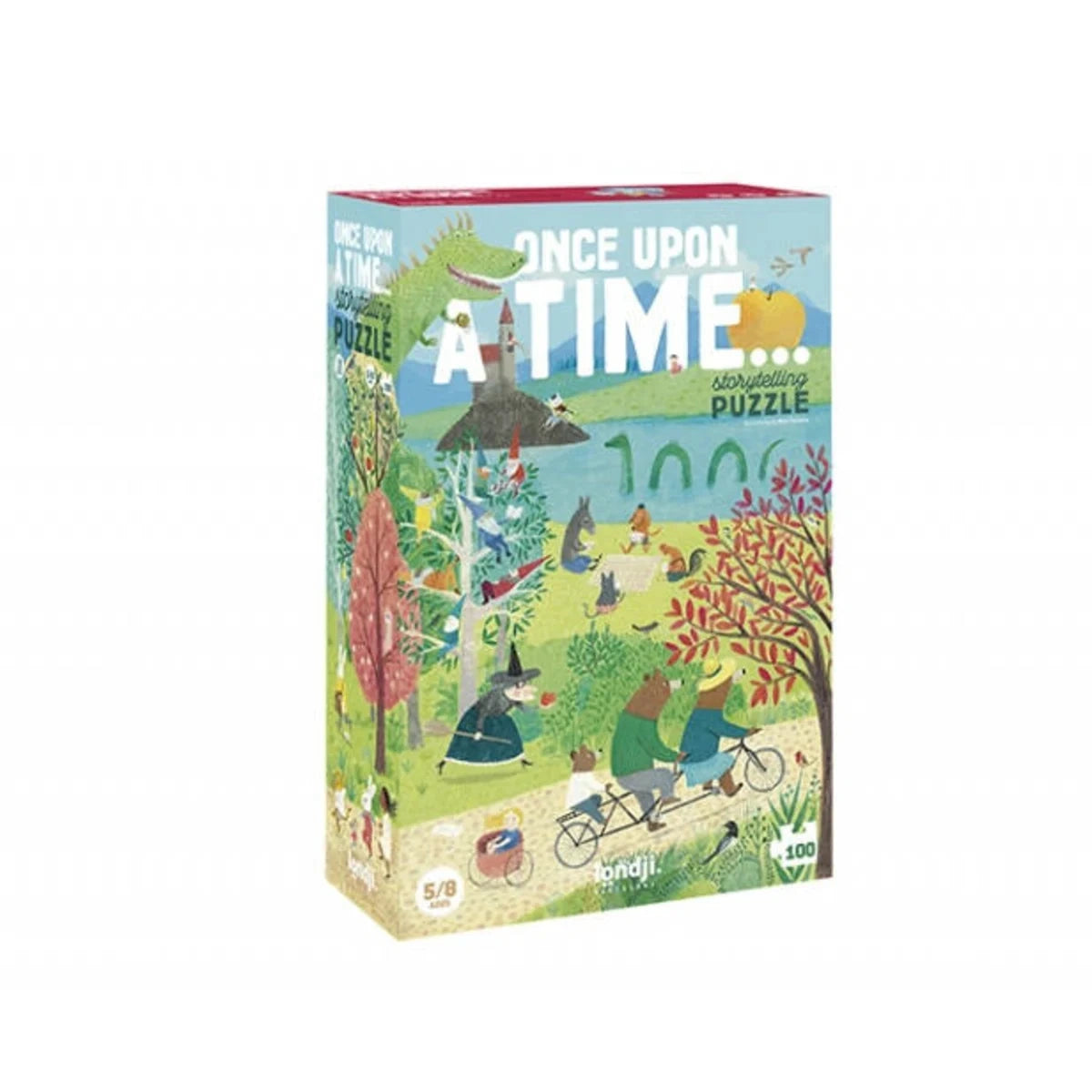 Puzzle 100 el. Pewnego razu... z grą obserwacyjną, od 5 lat